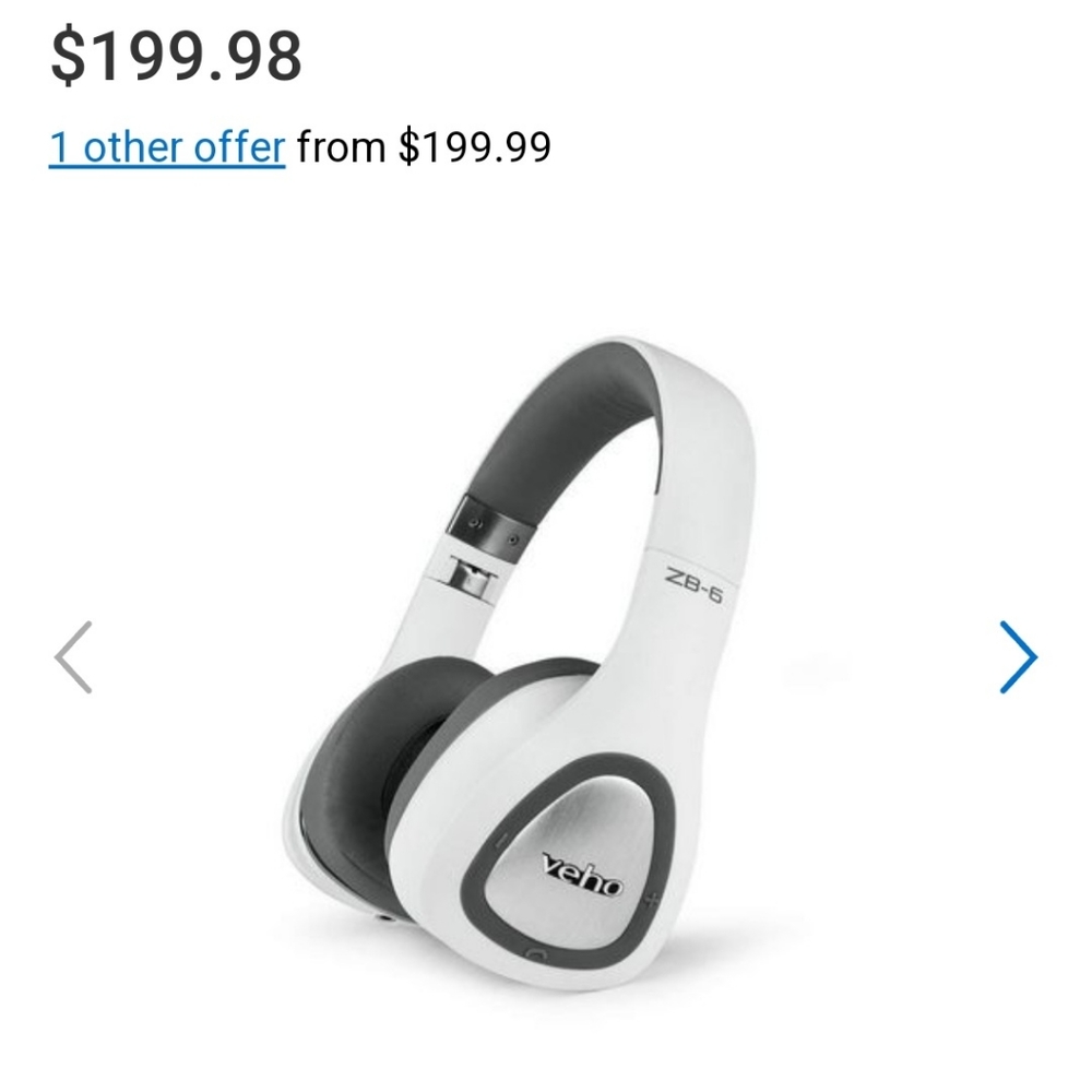 Brand new Veho ZB-6 wireless headphones